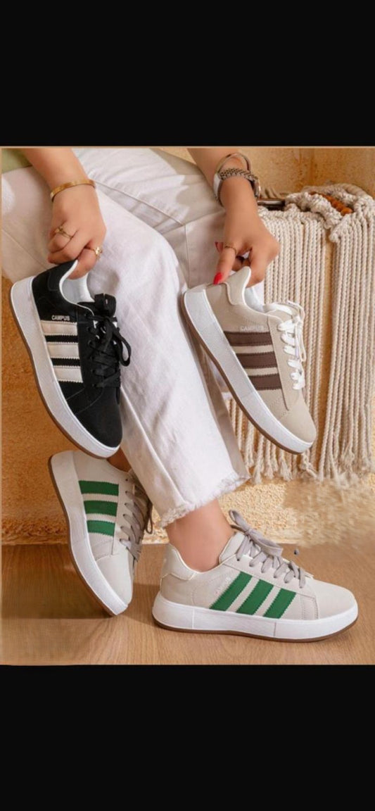 "كوتشي حريمي Campus الشامواه - سنيكرز Platform تريند لستايل ريترو مميز!"